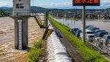 秋田・子吉川で氾濫注意水位到達 由利本荘市で浸水想定区域に警戒を