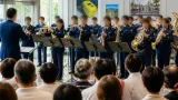 音でつなぐ警察と県民 秋田県警音楽隊の夏季インターン始動