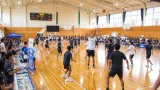プロ選手が地元中学生と直接交流、長岡でバスケット教室実施