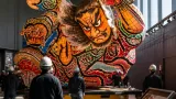 青森のワ・ラッセでねぶた入れ替え、祭り後の展示体制を切り替え