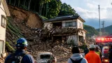 足利で住宅倒壊 記録的大雨で被害相次ぐ