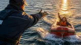 別府沖の防波堤で転落の女性、ヨットハーバー職員が救助