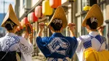 ブラジルから3人、阿波おどり研修で本場体験