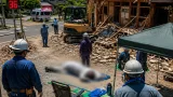 大山町で解体作業中の男性死亡 熱中症疑い