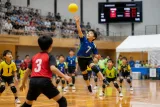 県大会で熱戦 小学生ドッジボールが全国切符を争う