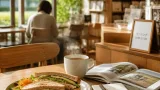 つくば・学園の森の静かな朝 コーチャンフォー内ドトールのモーニングを提案