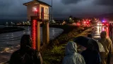 江合川で氾濫注意、涌谷観測所は継続して警戒レベル2