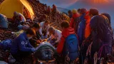 富士山8合目で登山中の男性が死亡