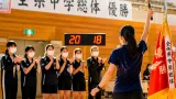 藤原伊織、全県中総体で卓球三連覇