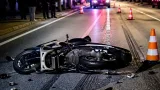 福岡・古賀でパトカー追跡のミニバイク転倒 高校生が軽傷