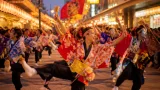 福山で夏まつり賑わう よさこいと灯籠が町を彩る