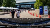 岐阜で夏巡業の土俵完成 安全祈願と交通対策を前に準備整う