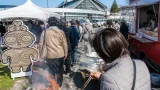 八戸・是川で長ネギ収穫祭 地元ネギを焼いて味わう一日