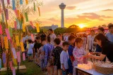 函館の七夕行事「ろうそくもらい」五稜郭タワーで子どもたちの歌声
