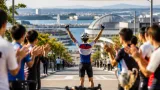 苫小牧東高の橋本が全国高校総体で自転車スクラッチ初優勝