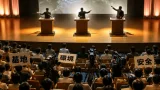 辺野古移設で立場鮮明に 知事選公開討論で有権者の判断焦点