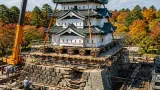 弘前城の天守着座、完了は来年秋見通し 土台の傷みで延期