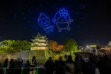 弘前で県内初のドローンショー、夜間の新たな観光演出へ