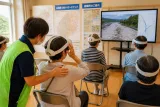 VRで疑似体験、防災訓練を強化 早めの避難行動めざす