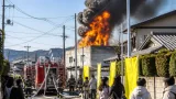 日田のげた工場で火災 周辺に避難指示、現在も消火中