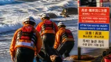 ヘッドランド付近の海で遊泳者が溺死