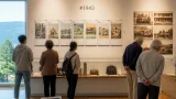 兵庫教育大で企画展「#1943」開幕 学生の水彩画で戦時下の学校生活を再考