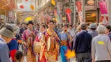 一宮・萩原商店街に響いたチンドンのにぎわい 地域活性化につながる秋の恒例行事
