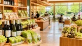 石和健康ランドに土産と喫茶が一体化した「いさけんマルシェ」開業