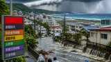 石垣島で線状降水帯発生の恐れ、直近の警戒を