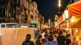 被災地ににぎわい戻る 出雲・土曜夜市で商店街の再生を探る