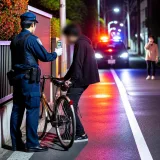 通報で発覚、酩酊状態で自転車運転の疑いで現行逮捕