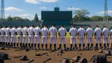 鹿児島・神村学園、甲子園練習で熊本地震に黙とう 被災者へ勇気届ける決意