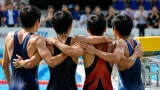 鹿児島情報高校、インターハイ競泳で男子メドレーリレー準優勝