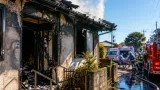 笠松町の建物火災で60代男性死亡、出火原因と身元確認を捜査