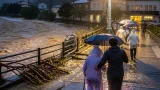 鹿角市に大雨警報（レベル3）が発表、早朝の警戒呼び掛け