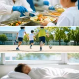 小中学生の健康行動、栄養・運動・睡眠の三本柱が相互に促進