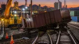 貨物ターミナルで貨車2両が脱線 運行に目立った支障なし
