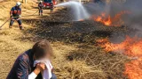 神戸・北区で枯れ草焼きが拡大、男性が手と顔にやけど