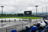 雨天で松本・諏訪の全試合が順延 高校野球長野大会は日程調整へ