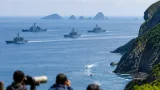 韓国海軍、竹島周辺で非公開の定例訓練実施