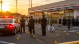 合志市のコンビニ駐車場で警察官が発砲