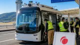 熊本空港周辺で自動運転バス実証運行開始、レベル4目標に段階的導入へ