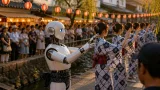 倉敷天領夏祭りにヒューマノイドロボが参加、地域行事に新しい演出