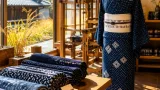 久留米絣を掲げる新作 やまとの秋冬コレクション発表