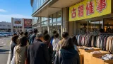 前橋・けやきウォークで古着催事始まる 市内の買い物動向に変化も