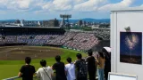 前橋の夏に重なる高校野球熱 準々決勝へ臨む花巻東の練習一枚
