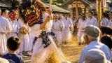 松江・野波で伝統「ガッチ祭り」 獅子頭が厄払い、無病息災願う