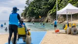 松江でユニバーサル海遊び体験会
