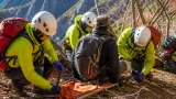 南アルプスで兵庫の男性が下山中に転倒、救助され大けが