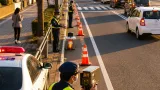 県内各地で交通取り締まり強化 安全運転の徹底を